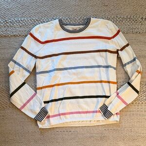 Faherty Multicolor Striped Sweater